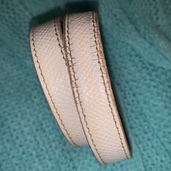 Hermès bracelet leather and gold plated metal - Picture 3 of 7